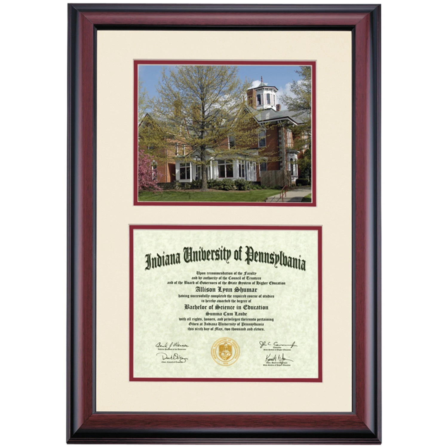 Indiana Pennsylvania Premier Breezedale Alumni Center Diploma Frame Indiana Pennsylvania Premier Breezedale Alumni Center Diploma Frame -Best Homeware Shop DSSHEFIUPPC4MIUB