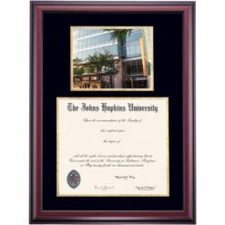 Johns Hopkins Premier Bloomberg Diploma Frame -Best Homeware Shop DSSHEFJHUPC9BGJBL