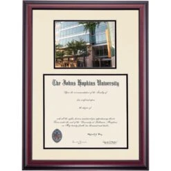 Johns Hopkins Premier Bloomberg Diploma Frame -Best Homeware Shop DSSHEFJHUPC9BJBL