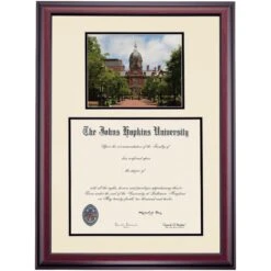 Johns Hopkins Premier Medicine Diploma Frame -Best Homeware Shop DSSHEFJHUPC9BJMD