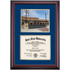 Kent State Premier Risman Plaza Diploma Frame For Undergraduate Degrees
