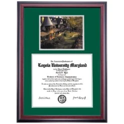 Loyola Maryland Premier The Knott Humanities Center Diploma Frame -Best Homeware Shop DSSHEFLOMPC7HELHB
