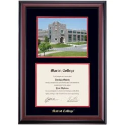 Marist Embossed Premier Hancock Building Diploma Frame -Best Homeware Shop DSSHEFMAREC3BCHCC