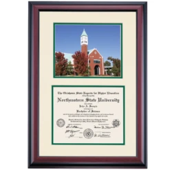 Northeastern State Premier Broken Arrow Administration Building Diploma Frame