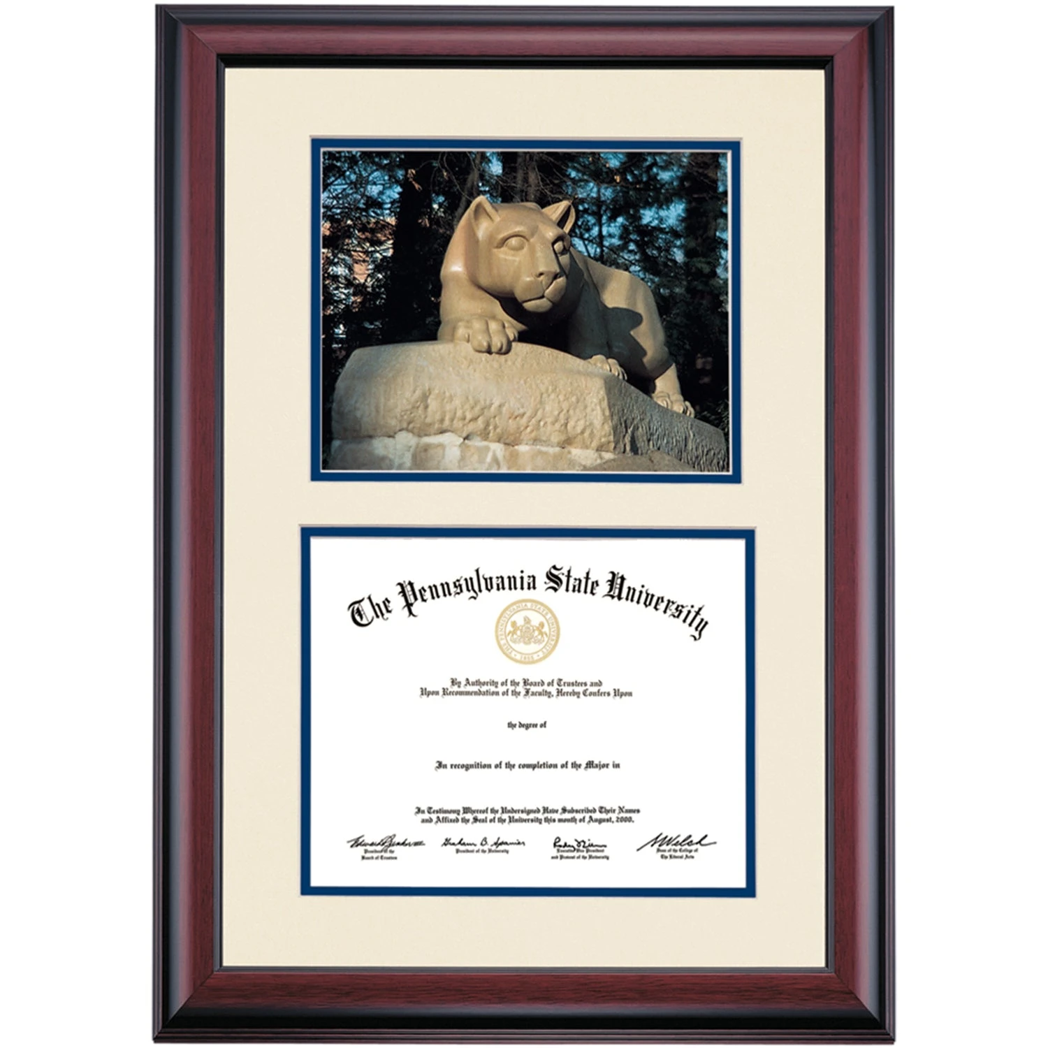 Penn State Premier The Lion Shrine Diploma Frame Penn State Premier The Lion Shrine Diploma Frame -Best Homeware Shop DSSHEFPSUPC4NPNL