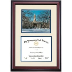 Penn State Premier Old Main Diploma Frame -Best Homeware Shop DSSHEFPSUPC4NPSO