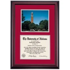 Alabama Premier Denny Chimes Diploma Frame -Best Homeware Shop DSSHEFUATPC4AEADC