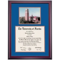 Florida Premier The Century Tower Diploma Frame -Best Homeware Shop DSSHEFUFLPC8ROFCT