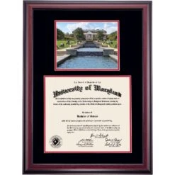 Maryland Premier McKeldin Mall Diploma Frame -Best Homeware Shop DSSHEFUMDPCQBCMKM