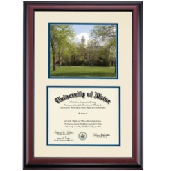 Maine Premier Stevens Hall Diploma Frame