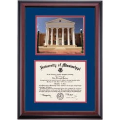 Mississippi Premier The Lyceum Diploma Frame -Best Homeware Shop DSSHEFUMSPC4NCLYP