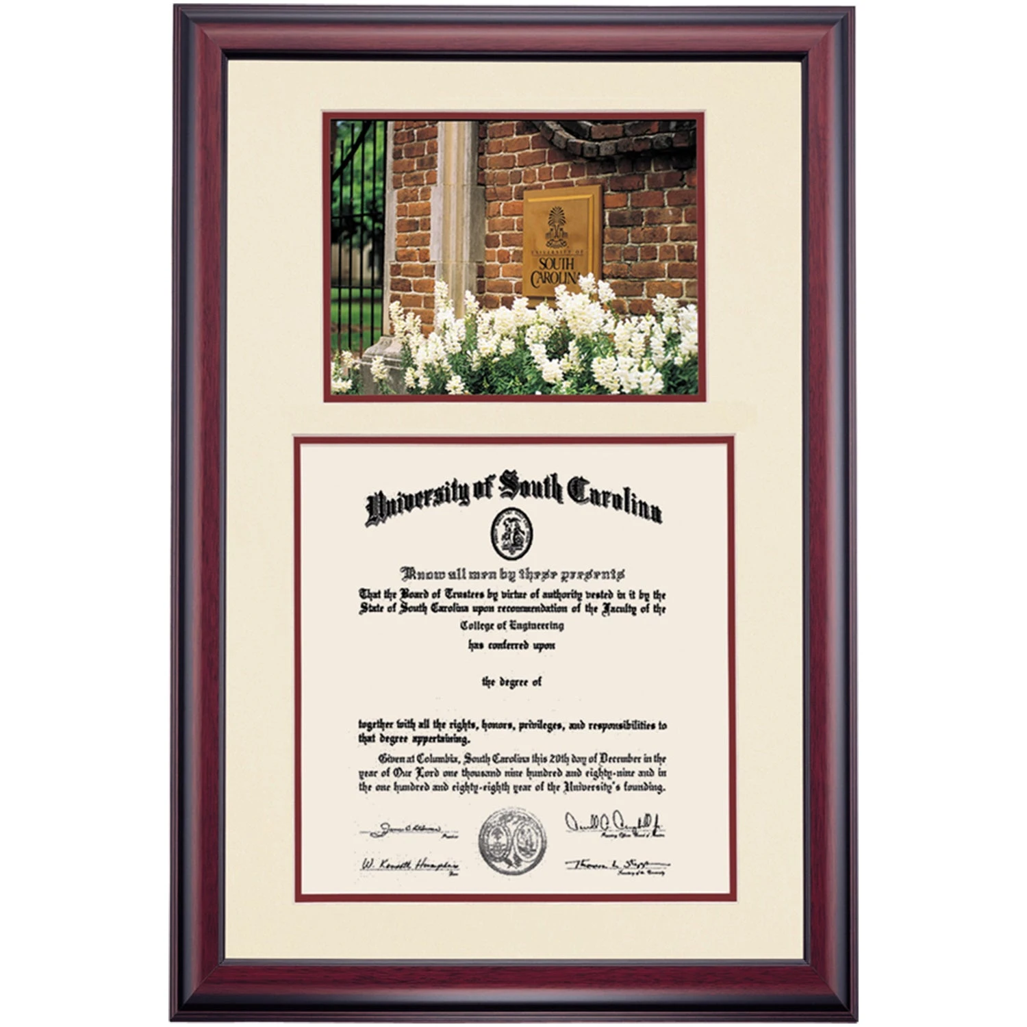 South Carolina Premier the Horseshoe Gate Diploma Frame South Carolina Premier The Horseshoe Gate Diploma Frame -Best Homeware Shop DSSHEFUSCPC7VSCG