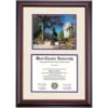 West Chester Premier The Ram Statue Diploma Frame
