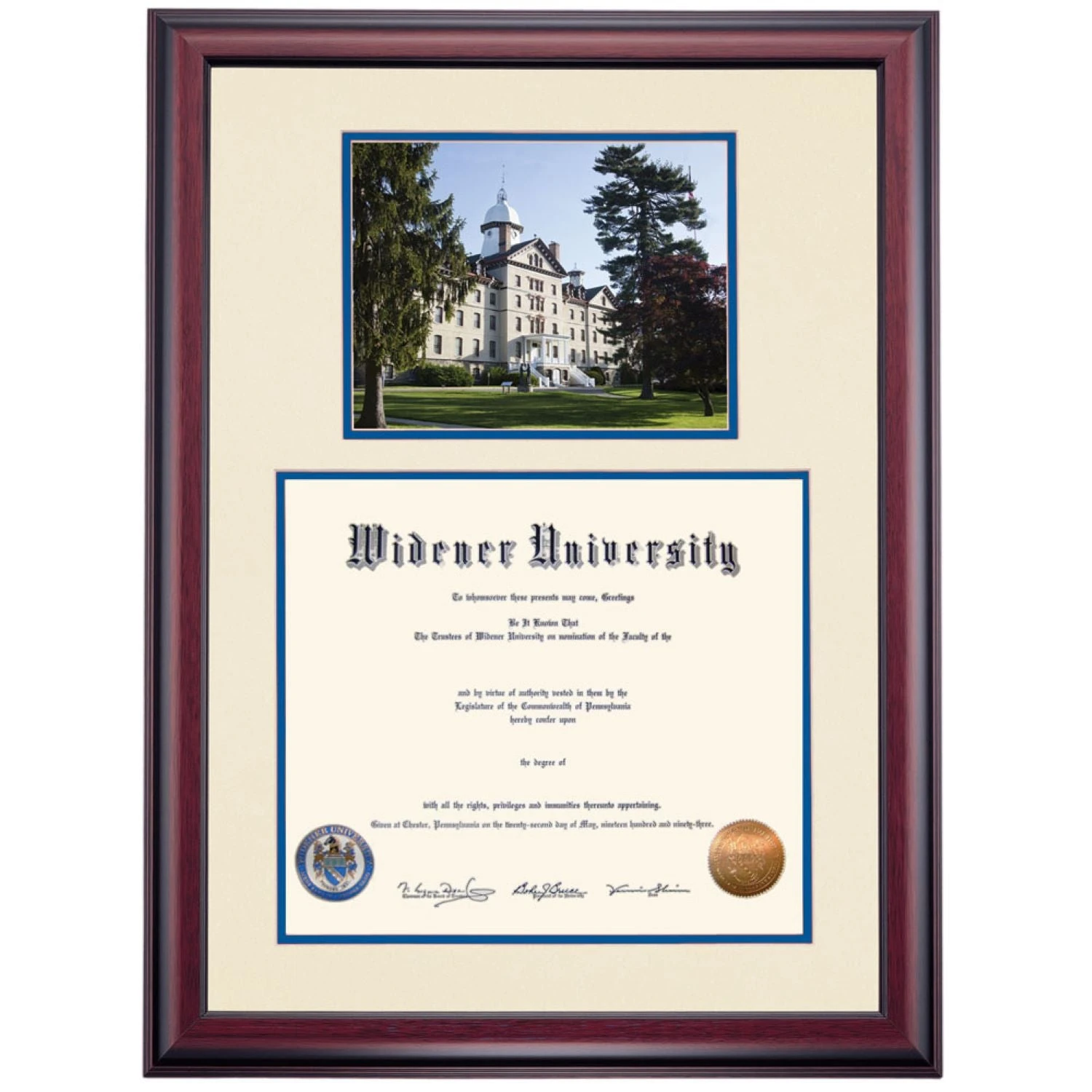 Widener Premier Old Main Diploma Frame Widener Premier Old Main Diploma Frame -Best Homeware Shop DSSHEFWDNPC7ROMW