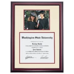 Washington State Premier For 8x10 Photograph Diploma Frame
