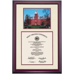 West Virginia Premier Woodburn Hall Diploma Frame -Best Homeware Shop DSSHEFWVUPC7VWHP