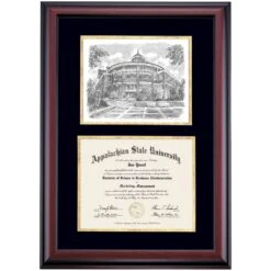 Appalachian State Premier Belk Library Diploma Frame -Best Homeware Shop DSSHEIAPPPC4BGBLA