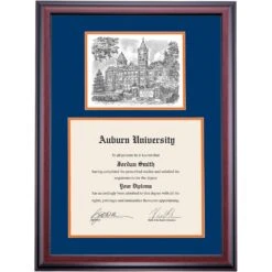 Auburn Premier Samford Hall Diploma Frame -Best Homeware Shop DSSHEIAUBPC8NOWJP