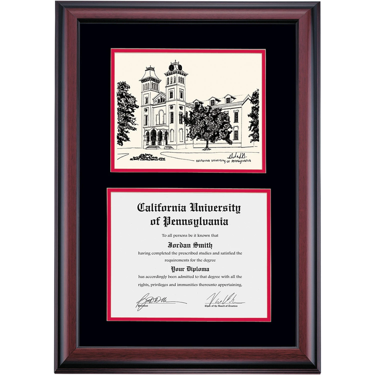 California Pennsylvania Premier Old Main Diploma Frame California Pennsylvania Premier Old Main Diploma Frame -Best Homeware Shop DSSHEICAAPC4BCCOI
