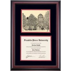 Franklin Pierce Premier Clifford Coles Hall Diploma Frame 2 Franklin Pierce Premier Clifford Coles Hall Diploma Frame -Best Homeware Shop DSSHEIFRPPC4BCRHP