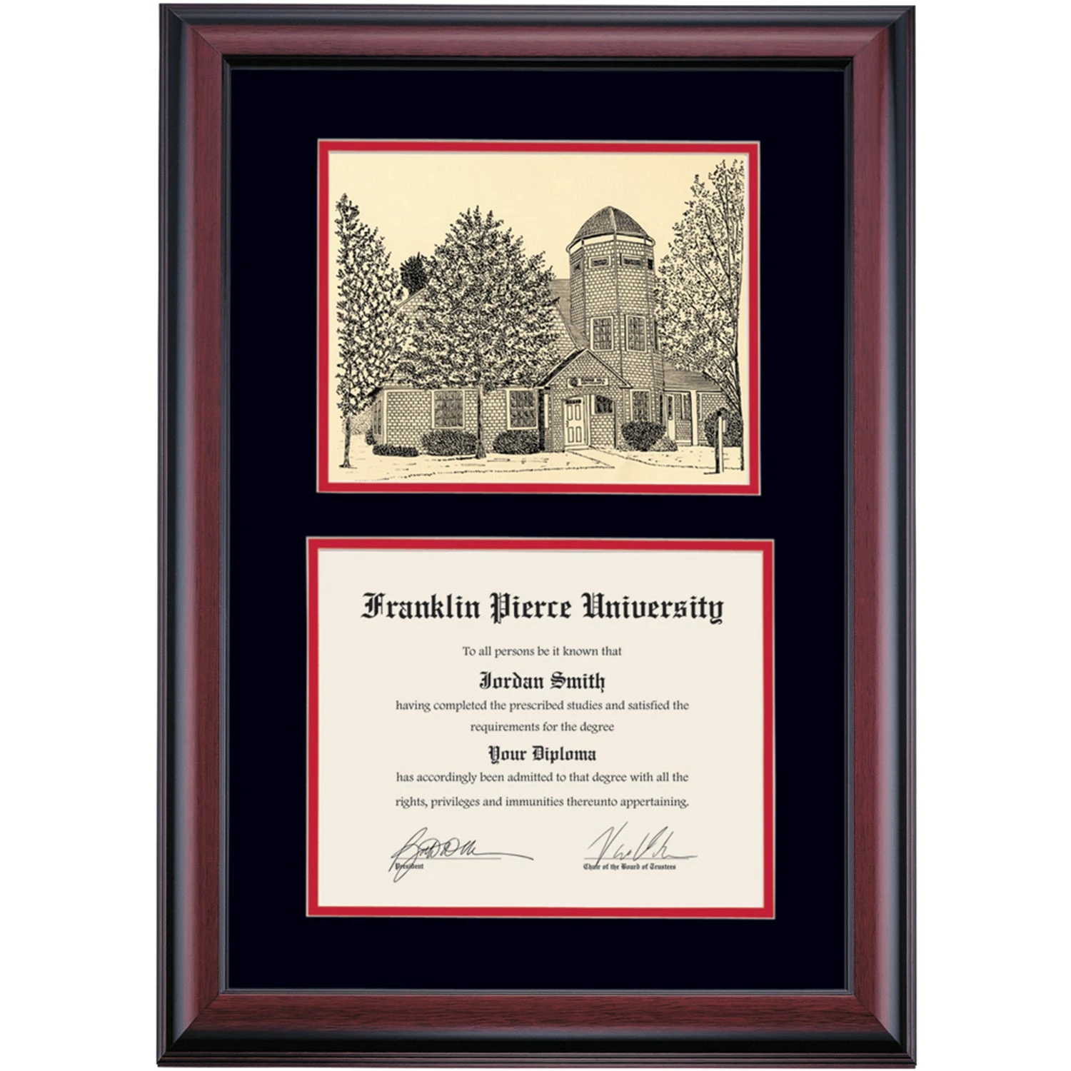 Franklin Pierce Premier Clifford Coles Hall Diploma Frame Franklin Pierce Premier Clifford Coles Hall Diploma Frame -Best Homeware Shop DSSHEIFRPPC4BCRHP