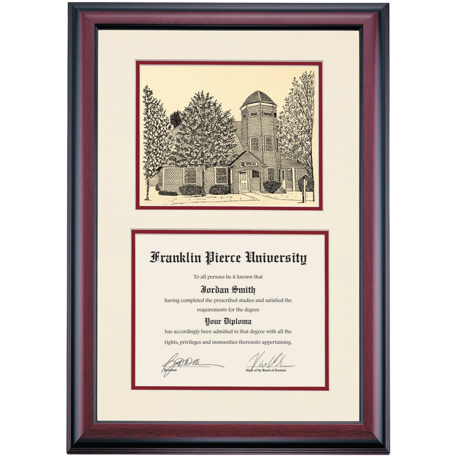 Franklin Pierce Premier Clifford Coles Hall Diploma Frame Franklin Pierce Premier Clifford Coles Hall Diploma Frame -Best Homeware Shop DSSHEIFRPPC4MRHP