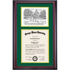 George Mason Premier The George Mason Statue Diploma Frame -Best Homeware Shop DSSHEIGMUPCAHYGMM