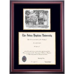 Johns Hopkins Premier Bloomberg Diploma Frame -Best Homeware Shop DSSHEIJHUPC9BGJBP