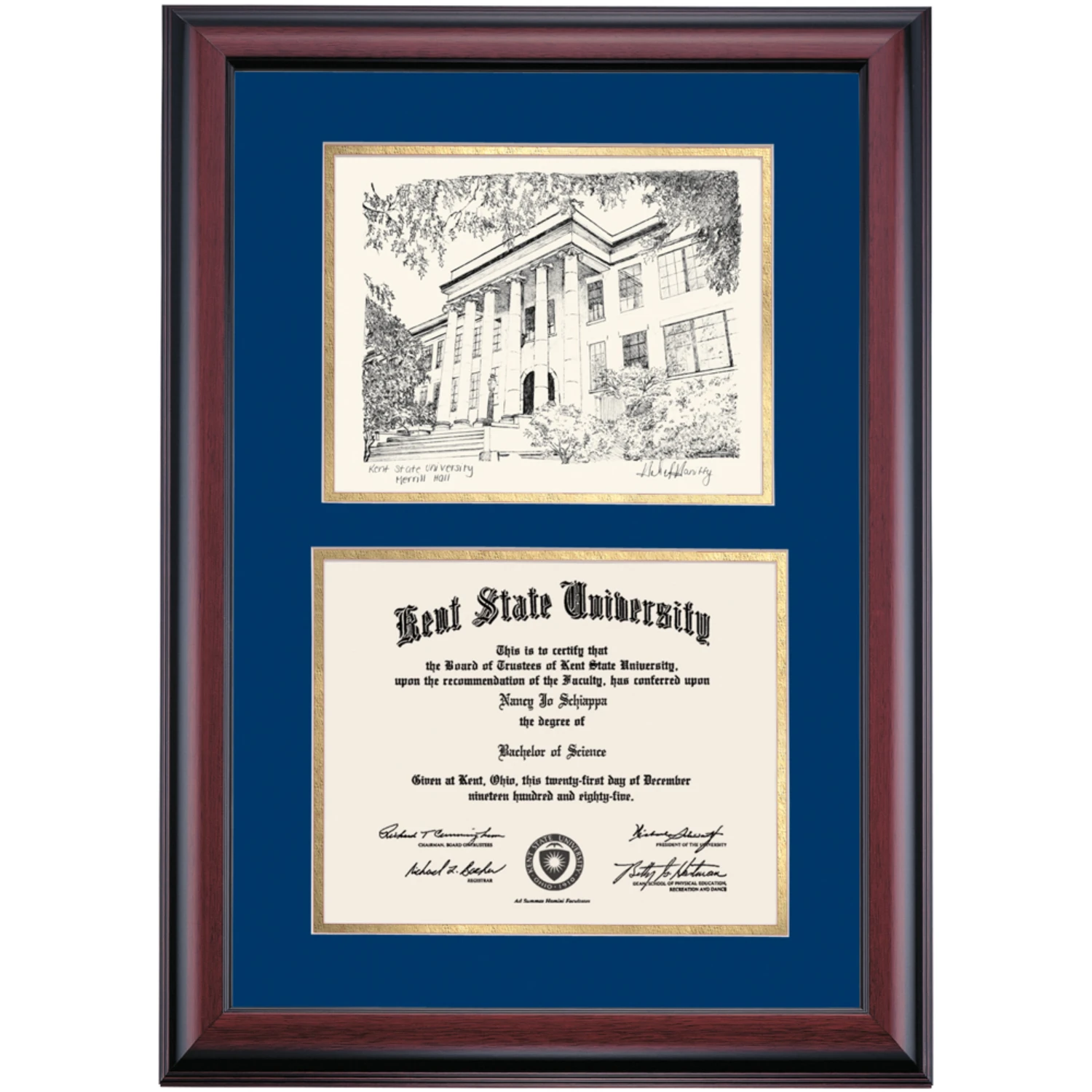Kent State Premier Merrill Hall Diploma Frame for Undergraduate Degrees Kent State Premier Merrill Hall Diploma Frame For Undergraduate Degrees -Best Homeware Shop DSSHEIKENPC1NGKMP
