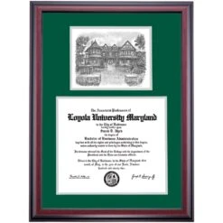 Loyola Maryland Premier The Knott Humanities Center Diploma Frame -Best Homeware Shop DSSHEILOMPC7HEHCL