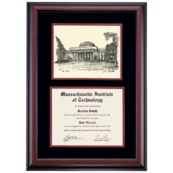 Massachusetts Institute Of Technology Premier Maclaurin Building Diploma Frame -Best Homeware Shop DSSHEIMITPC5BMIPI