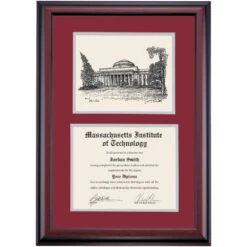 Massachusetts Institute Of Technology Premier Maclaurin Building Diploma Frame