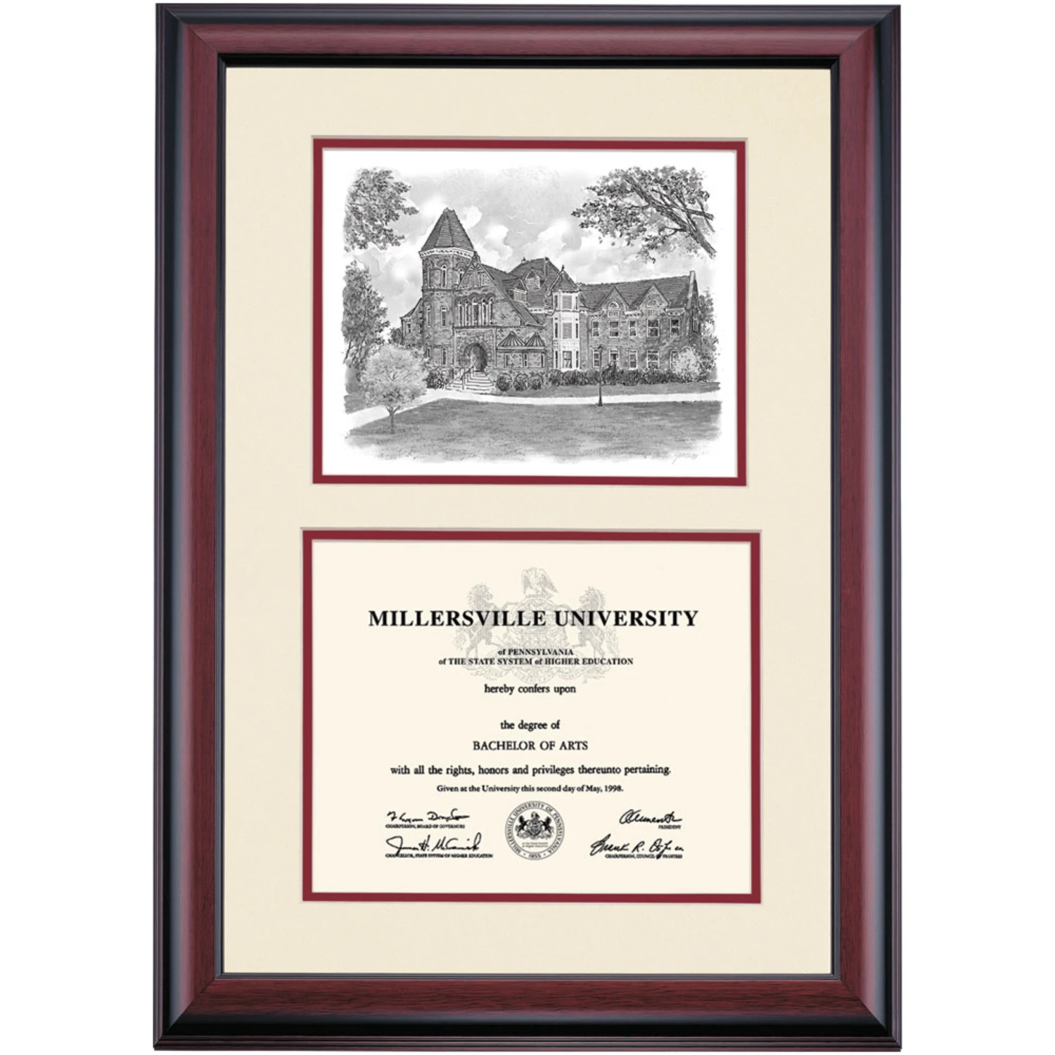 Millersville Premier Biemesderfer Center Diploma Frame Millersville Premier Biemesderfer Center Diploma Frame -Best Homeware Shop DSSHEIMLRPC4MBEX