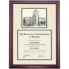 North Carolina At Charlotte Premier Clock Tower Diploma Frame