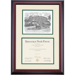 South Florida Premier Marshall Student Center Diploma Frame