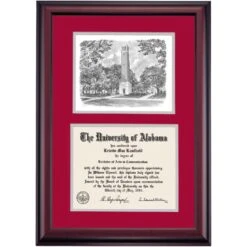 Alabama Premier Denny Chimes Diploma Frame -Best Homeware Shop DSSHEIUATPC4AEDNC