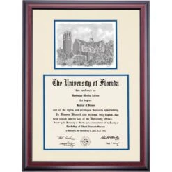 Florida Premier The Century Tower Diploma Frame