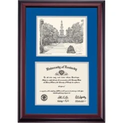 Kentucky Premier Memorial Hall Diploma Frame -Best Homeware Shop DSSHEIUKYPC4REKMI
