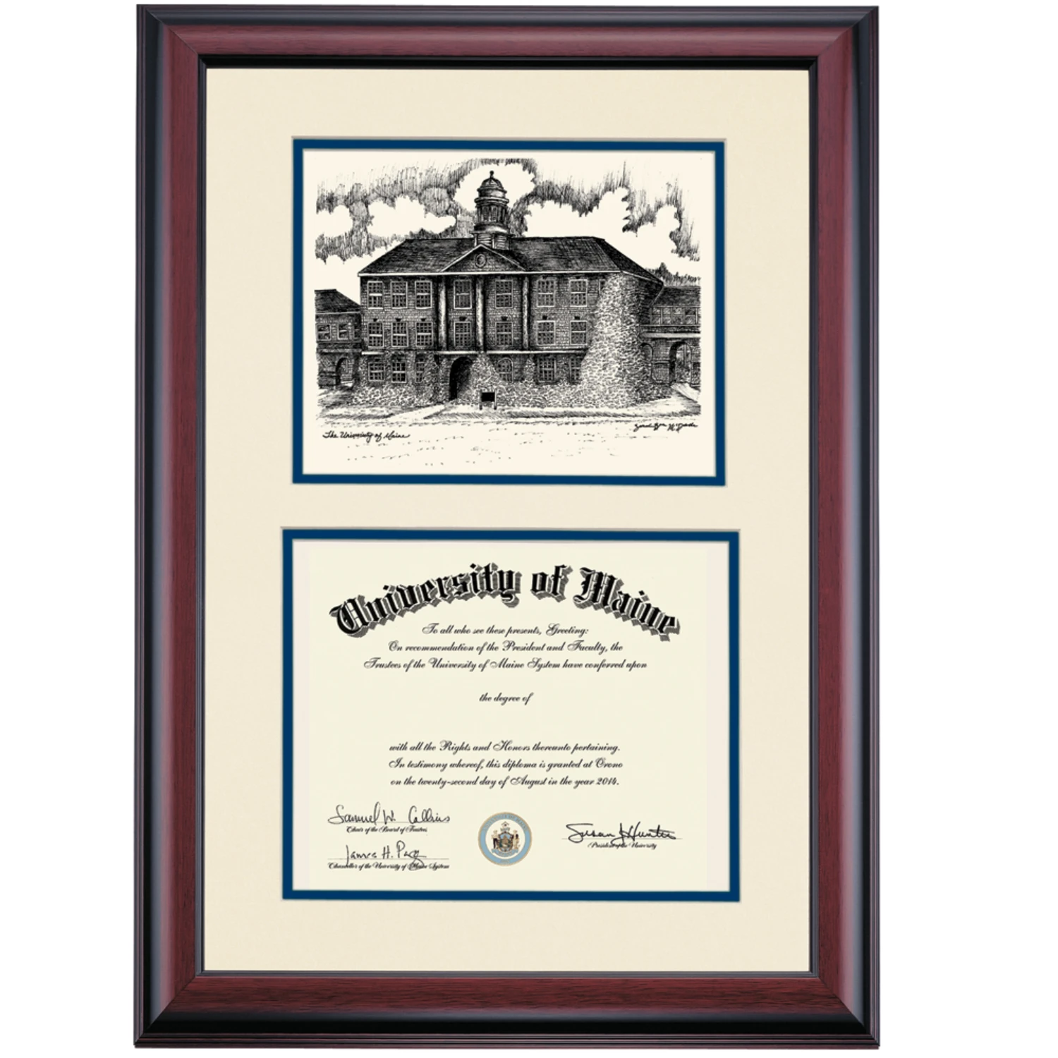 Maine Premier Stevens Hall Diploma Frame Maine Premier Stevens Hall Diploma Frame -Best Homeware Shop DSSHEIUMEPC4NMSP