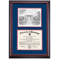 Mississippi Premier The Lyceum Diploma Frame -Best Homeware Shop DSSHEIUMSPC4NCLYI
