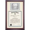 Virginia Premier The Rotunda Diploma Frame