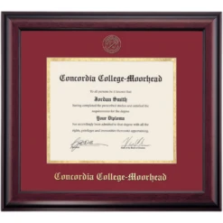 Concordia Moorhead Traditional Diploma Frame