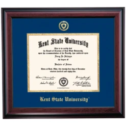 Kent State Traditional Diploma Frame For Undergraduate Degree