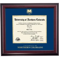Northern Colorado Traditional Diploma Frame