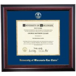 Wisconsin-Eau Claire Traditional Diploma Frame