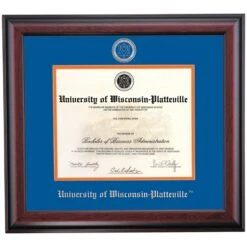 Wisconsin-Platteville Traditional Diploma Frame