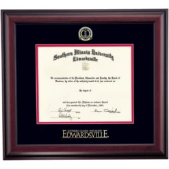 Southern Illinois Edwardsville Traditional Diploma Frame