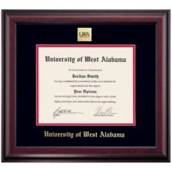 West Alabama Traditional Diploma Frame