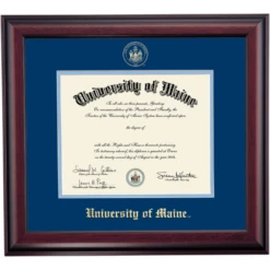Maine Traditional Diploma Frame