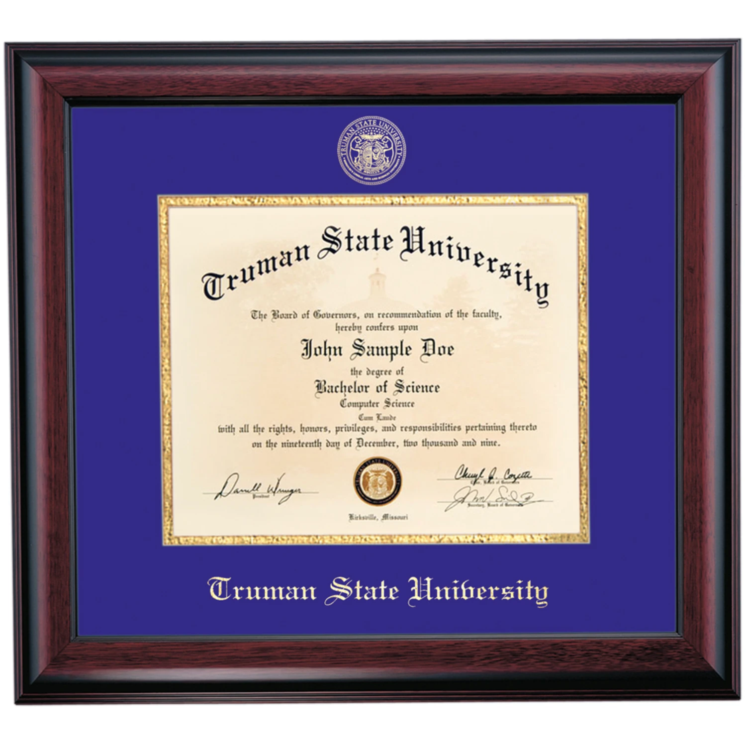 Truman State Traditional Diploma Frame Truman State Traditional Diploma Frame -Best Homeware Shop DSSHETC4PGTRU